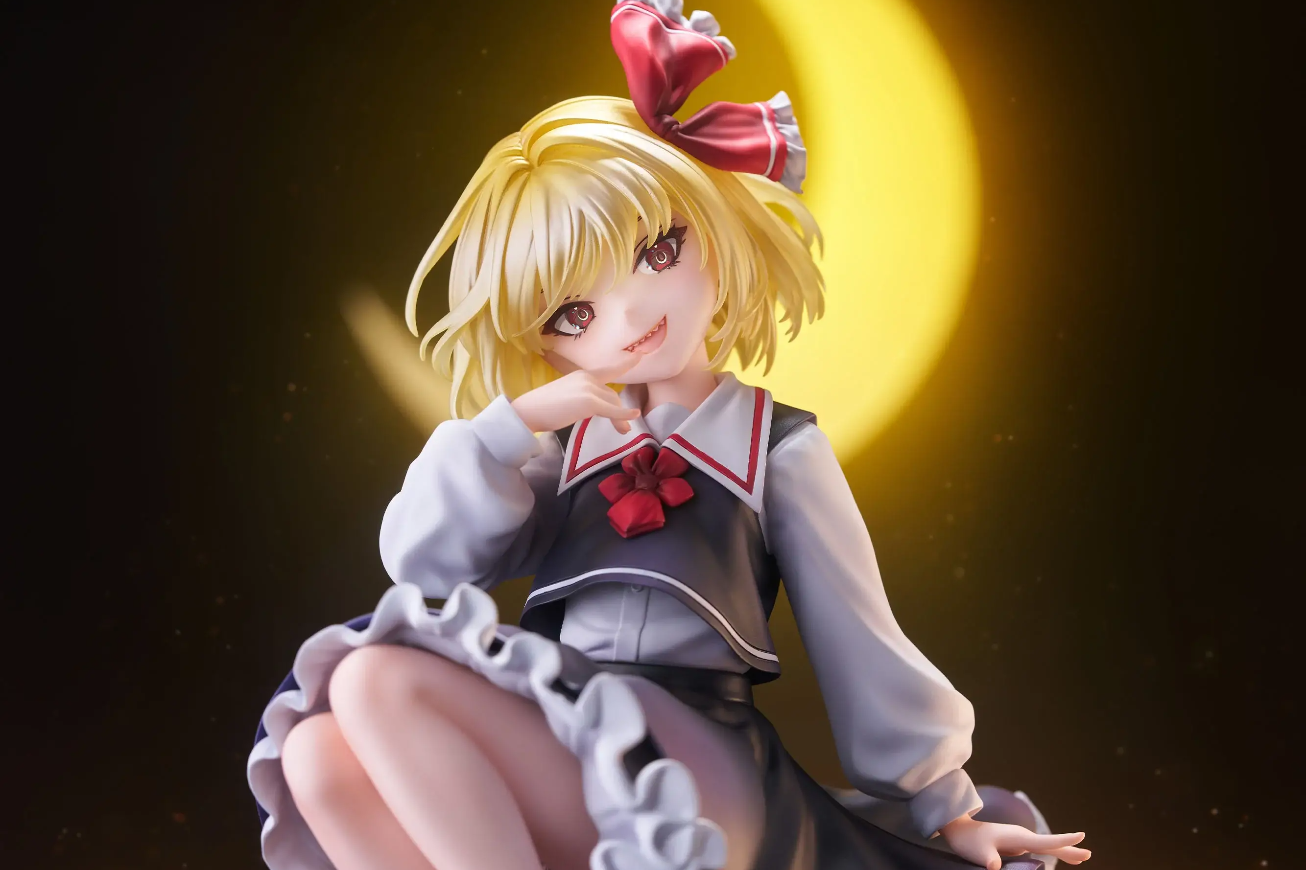 Figurine Rumia illustration by Uoozan de Touhou Project par F:NEX, échelle 1/7, hauteur 240 mm